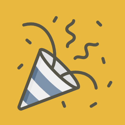 Animiertes Icon – Mitarbeiterevents